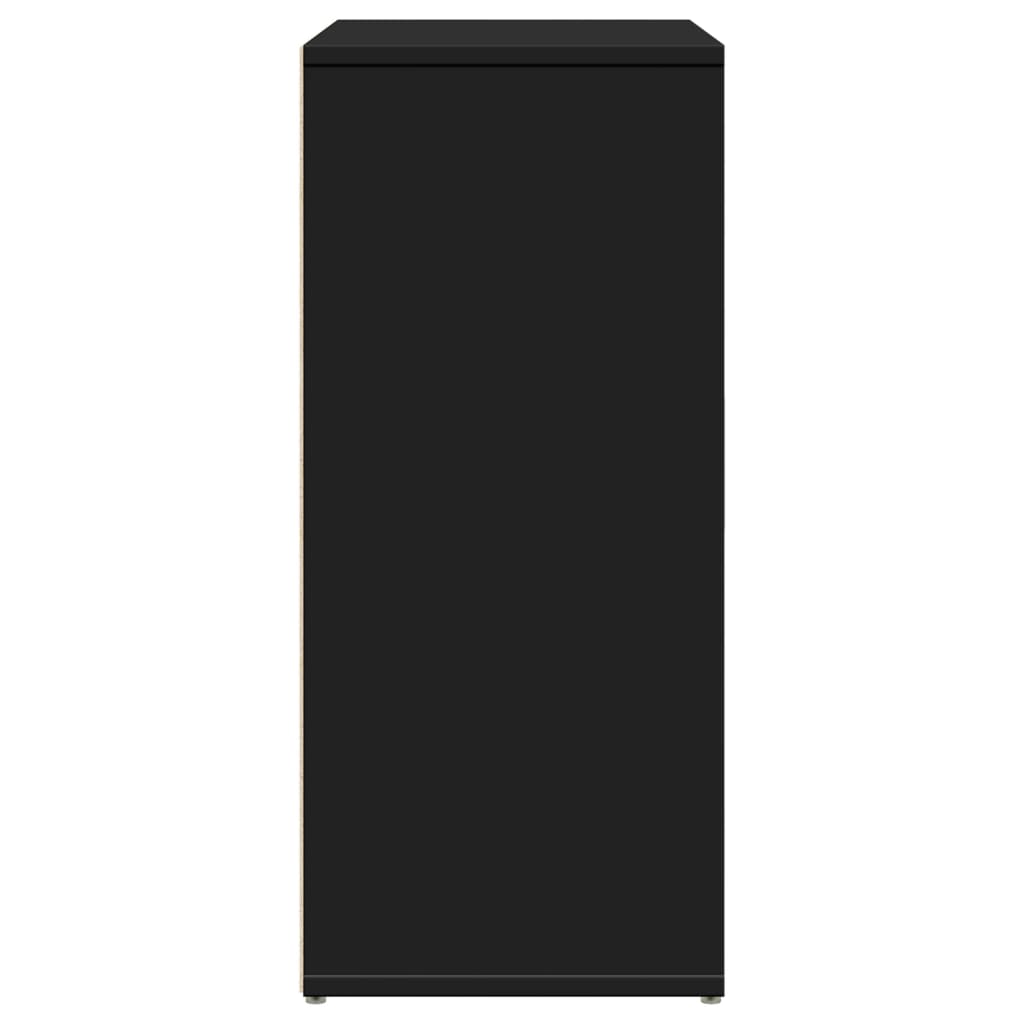 Sideboards 2 pcs Black 60x31x70 cm Engineered Wood