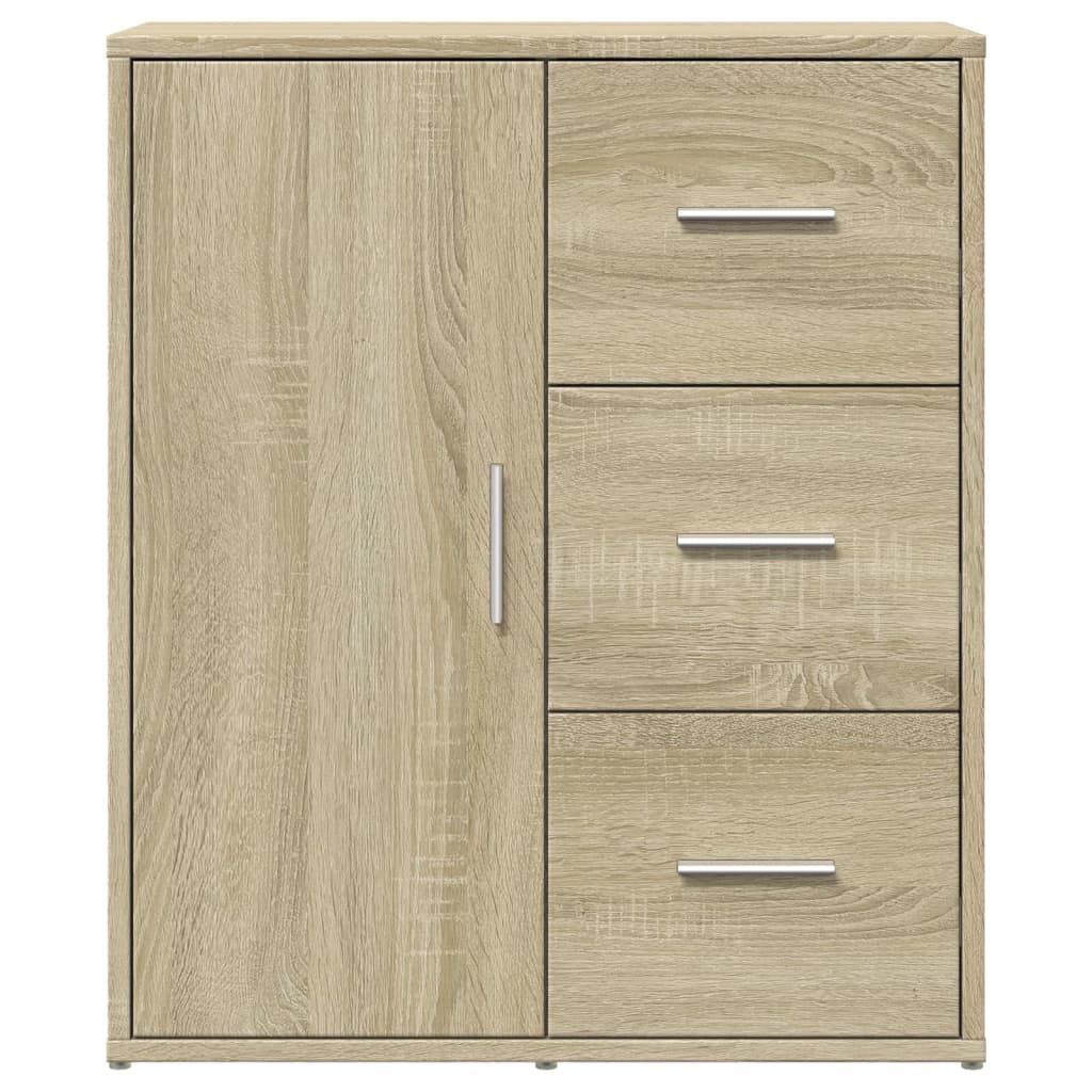 Sideboards 2 pcs Sonoma Oak 60x31x70 cm Engineered Wood