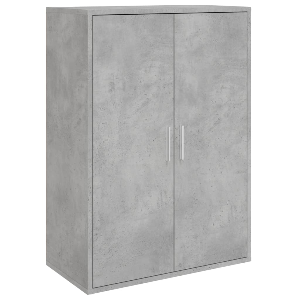 Sideboards 2 pcs Concrete Grey 60x31x84 cm Engineered Wood