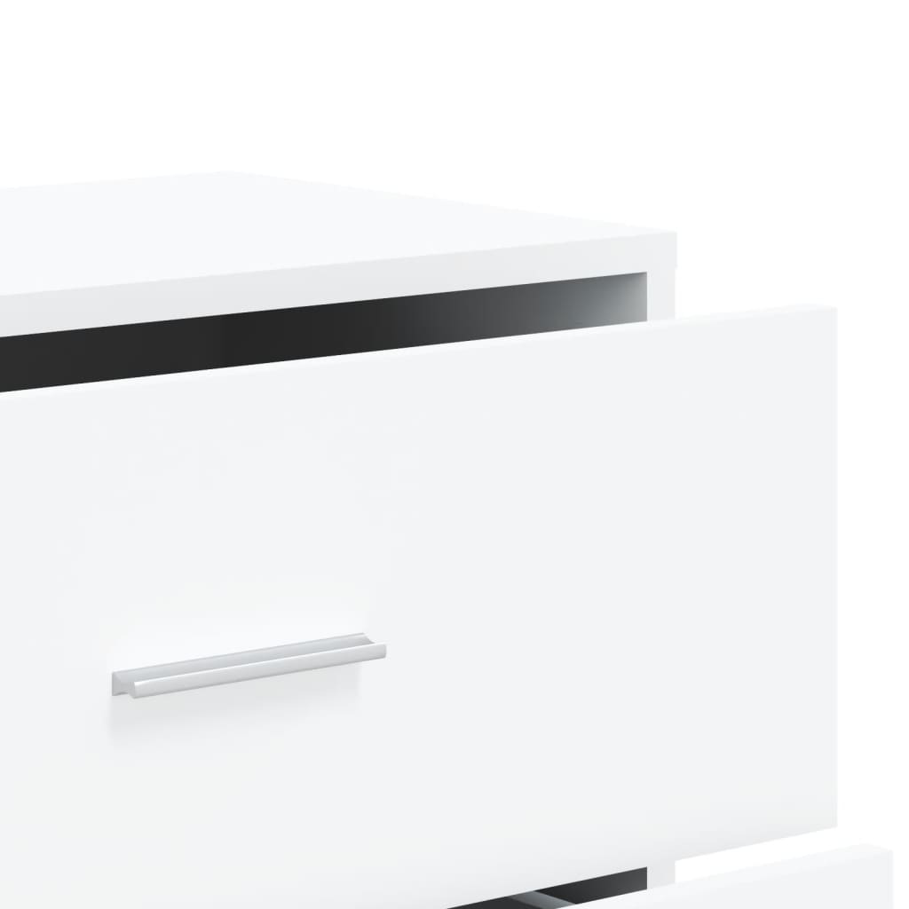 Sideboards 2 pcs White 60x31x84 cm Engineered Wood