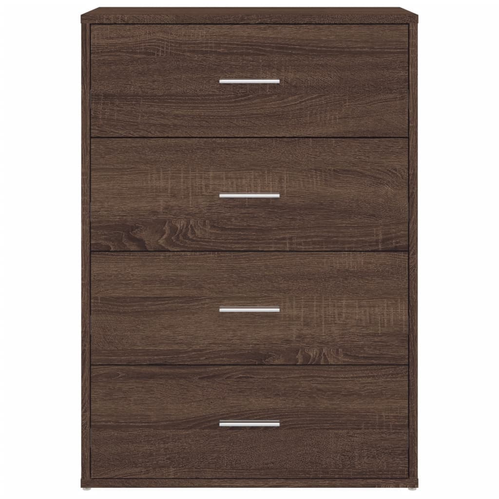 Sideboards 2 pcs Brown Oak 60x31x84 cm Engineered Wood