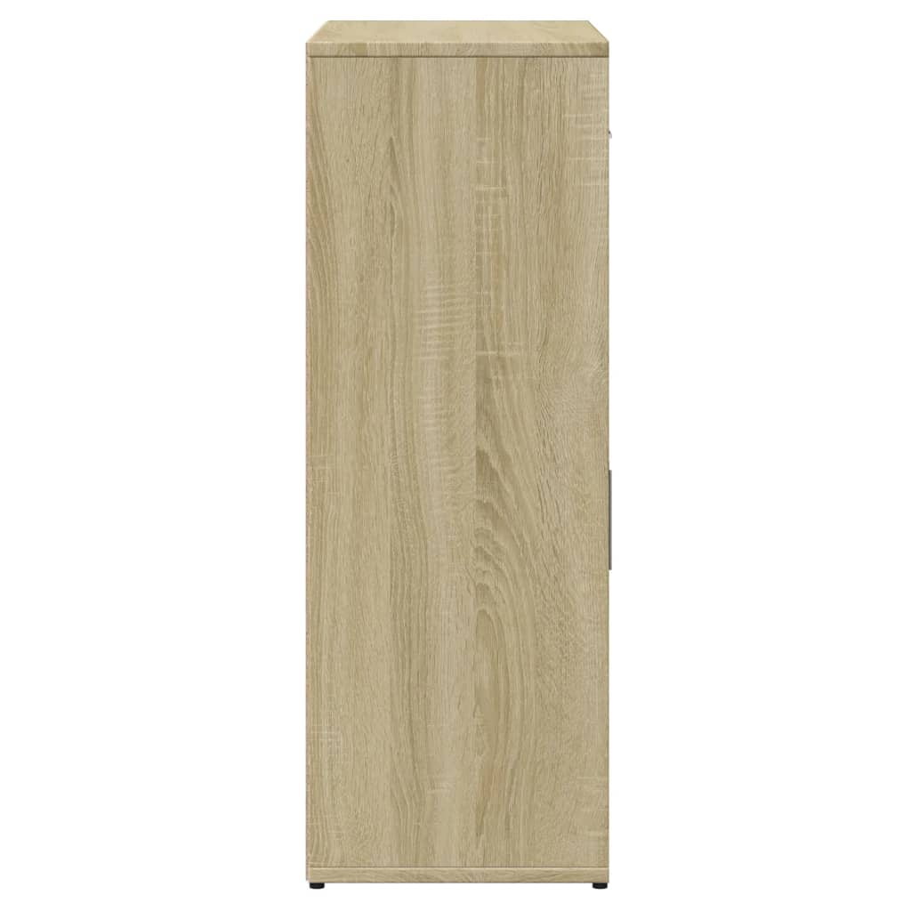 Sideboards 2 pcs Sonoma Oak 60x30x84 cm Engineered Wood