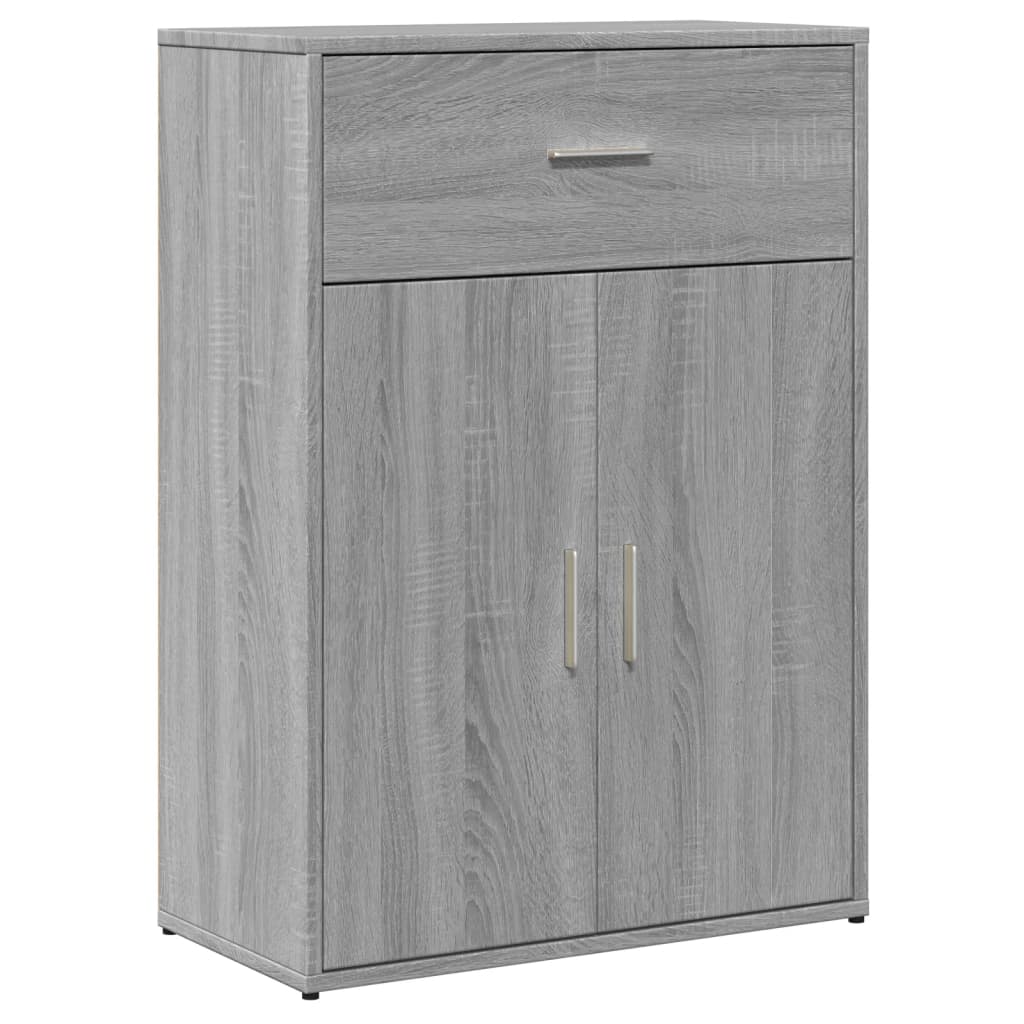 Sideboards 2 pcs Grey Sonoma 60x30x84 cm Engineered Wood