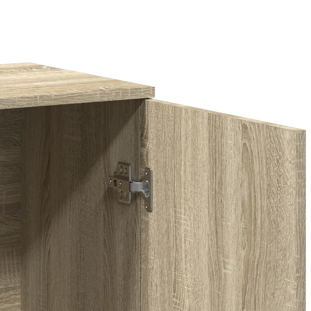 Sideboards 2 pcs Sonoma Oak 79x38x80 cm Engineered Wood