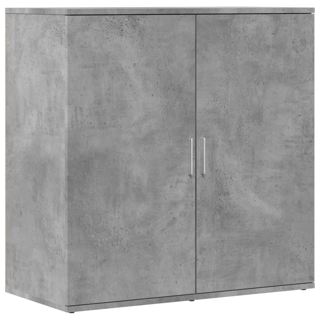 Sideboards 2 pcs Concrete Grey 79x38x80 cm Engineered Wood