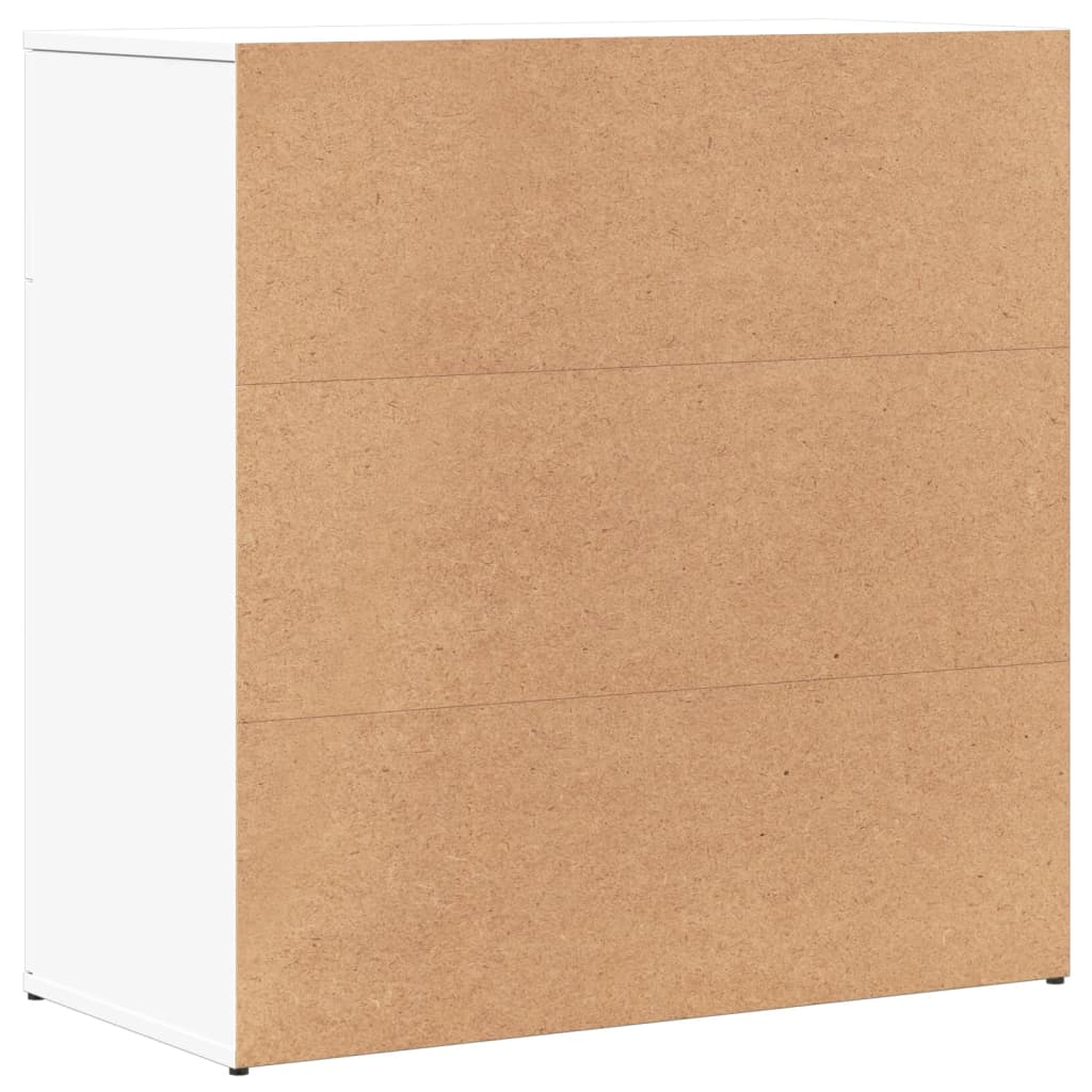 Sideboards 2 pcs White 79x38x80 cm Engineered Wood