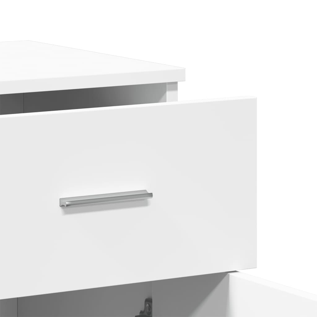 Sideboards 2 pcs White 79x38x80 cm Engineered Wood