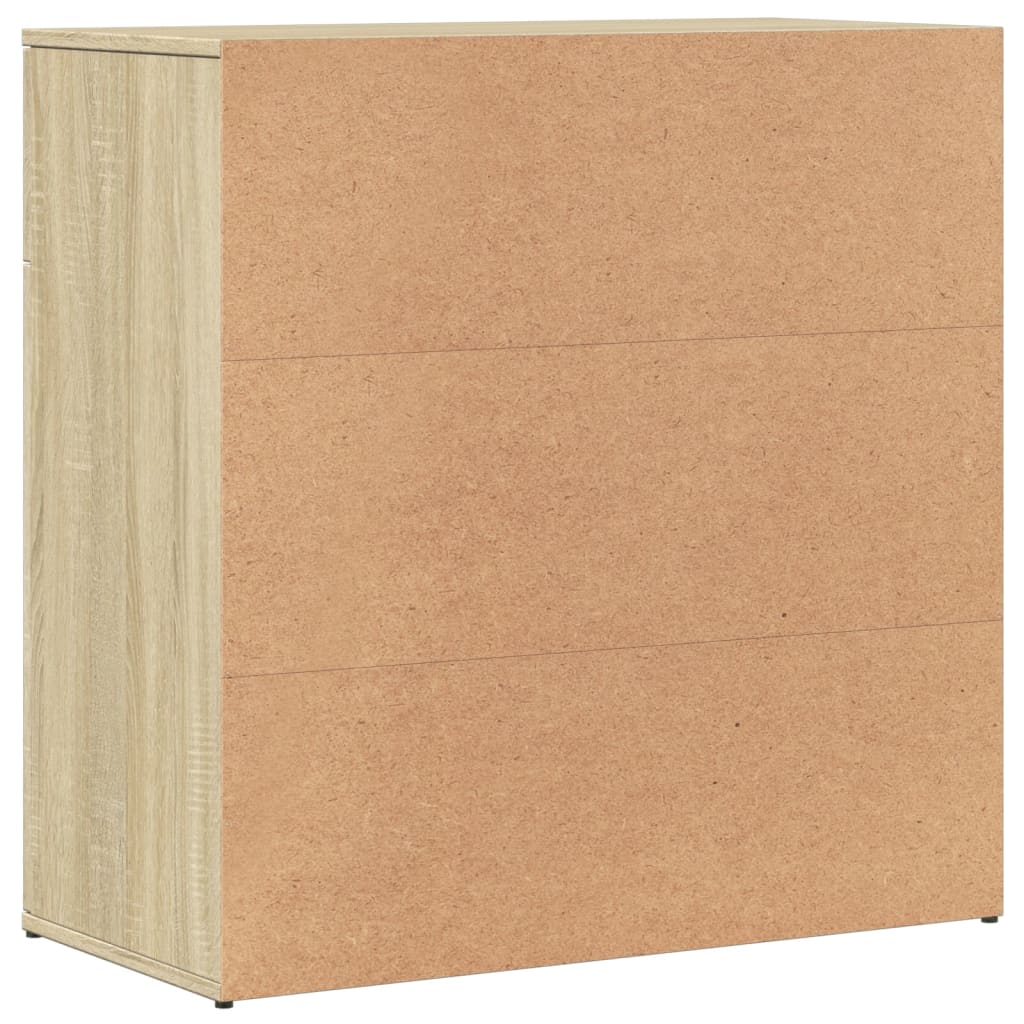 Sideboards 2 pcs Sonoma Oak 79x38x80 cm Engineered Wood