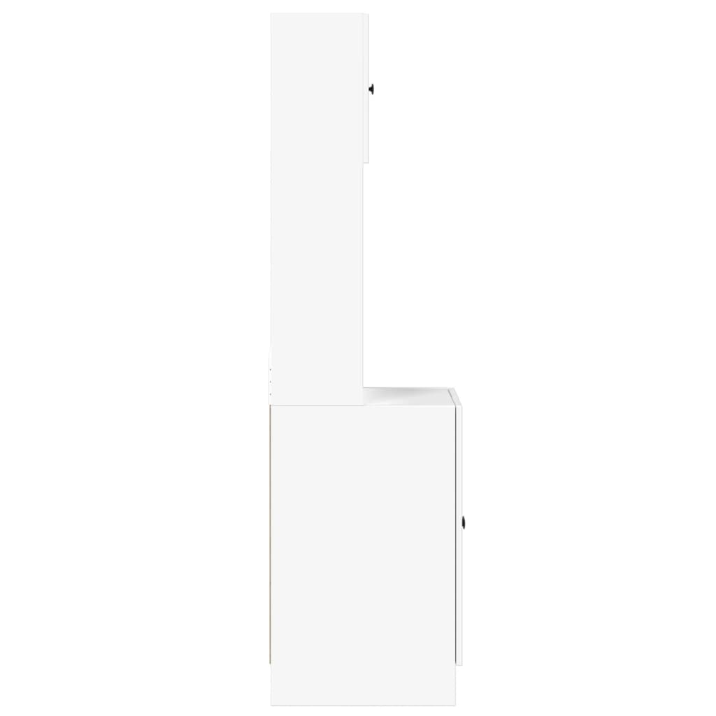 Kitchen Cabinet White 60x50x180 cm Engineered Wood