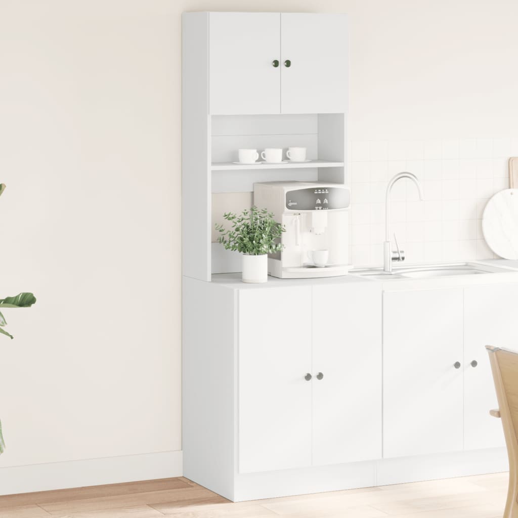 Kitchen Cabinet White 60x50x180 cm Engineered Wood