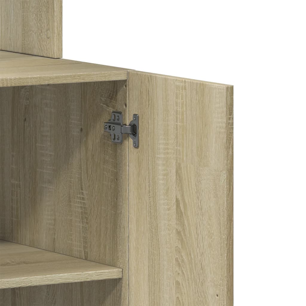 Kitchen Cabinet Sonoma Oak 60x50x180 cm Engineered Wood