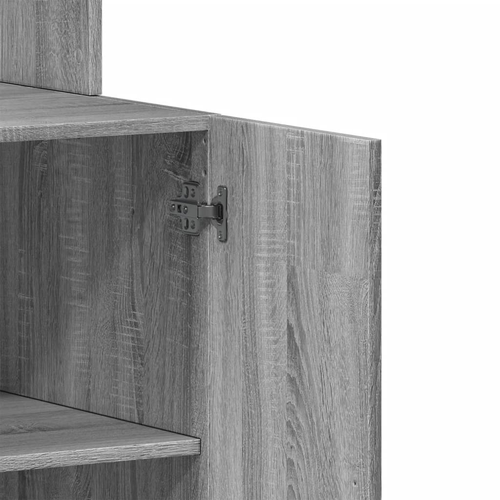Kitchen Cabinet Grey Sonoma 60x50x180 cm Engineered Wood