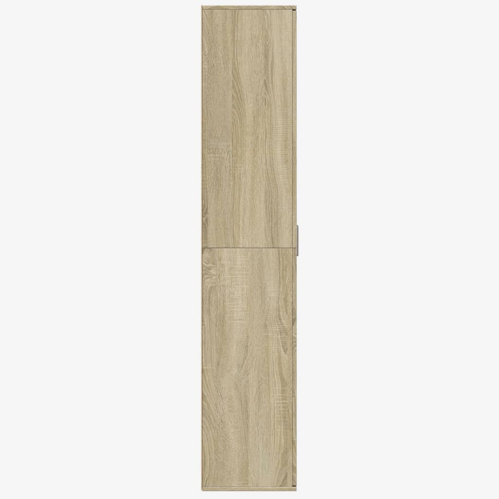 Highboard Sonoma Oak 80x35x180 cm Engineered Wood