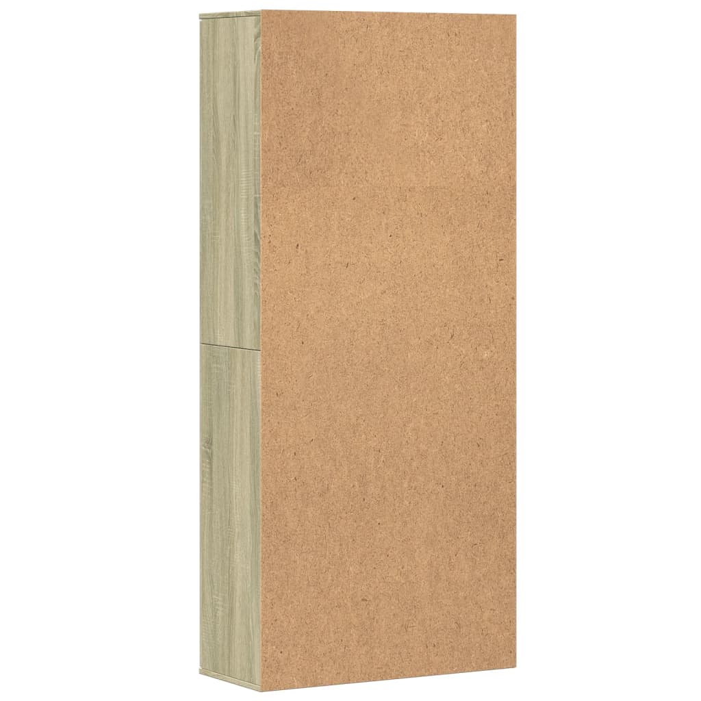 Highboard Sonoma Oak 80x35x180 cm Engineered Wood