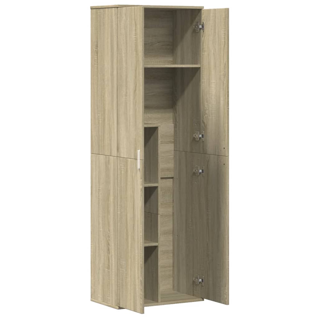 Highboard Sonoma Oak 60x35x180 cm Engineered Wood