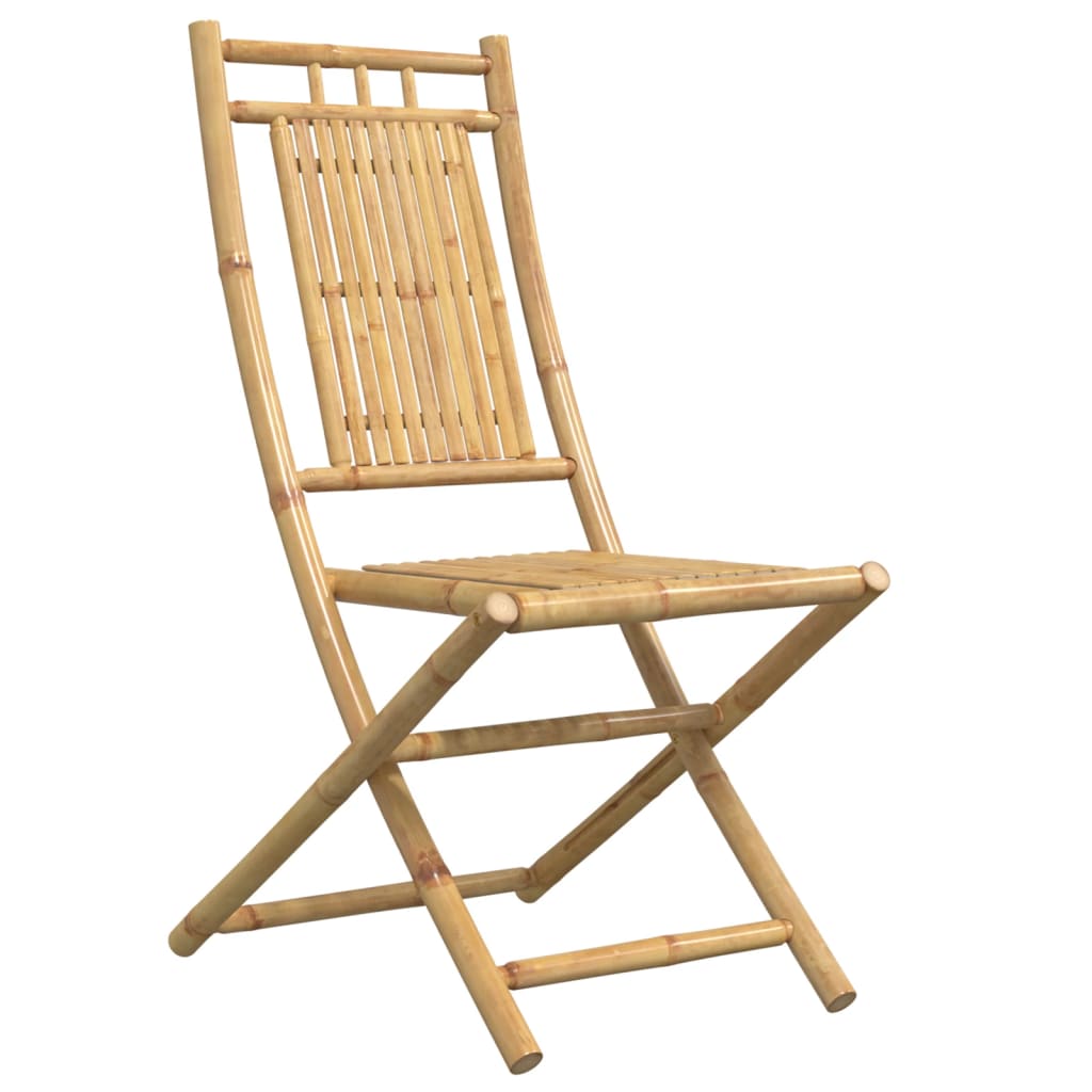 Folding Garden Chairs 4 pcs 46x66x99 cm Bamboo
