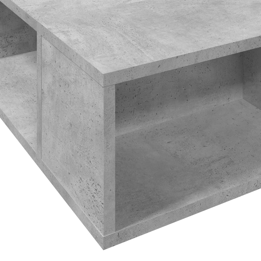 Bed Frame without Mattress Concrete Grey 90x190 cm Single