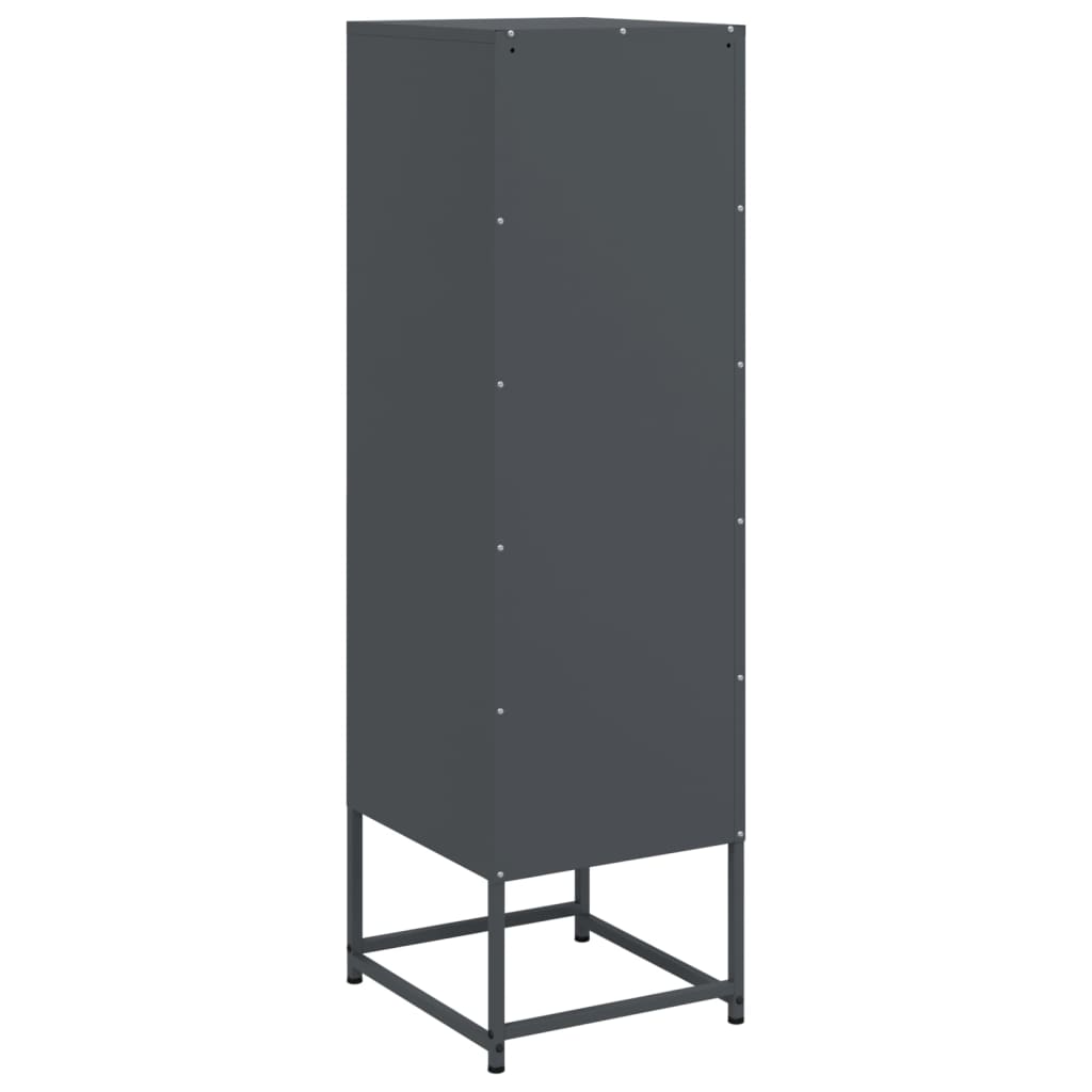 Highboard Anthracite 36x39x123 cm Steel