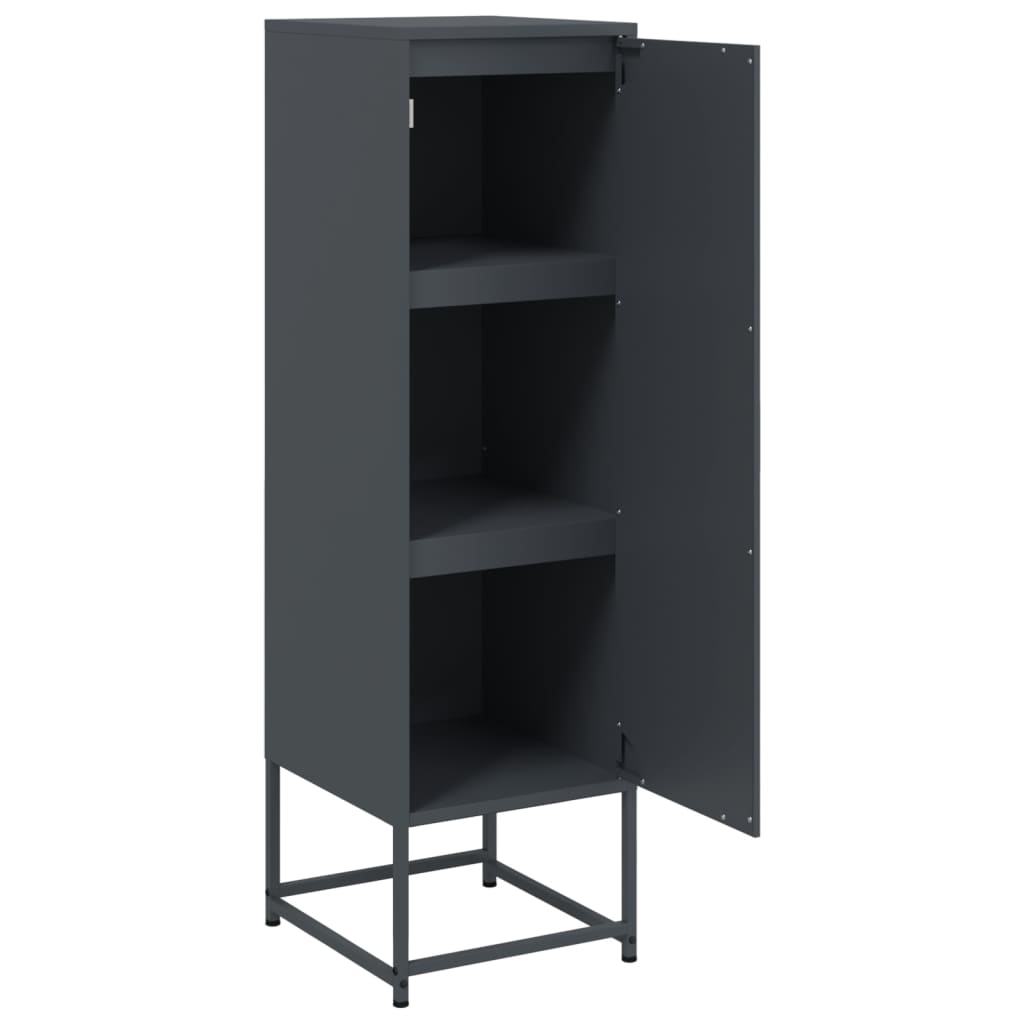 Highboard Anthracite 36x39x123 cm Steel