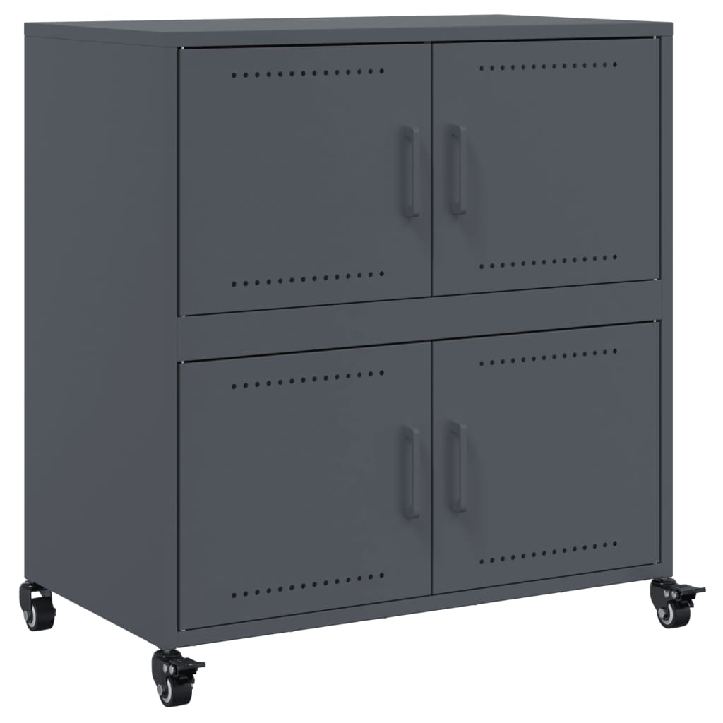 Sideboard Anthracite 68x39x72 cm Steel