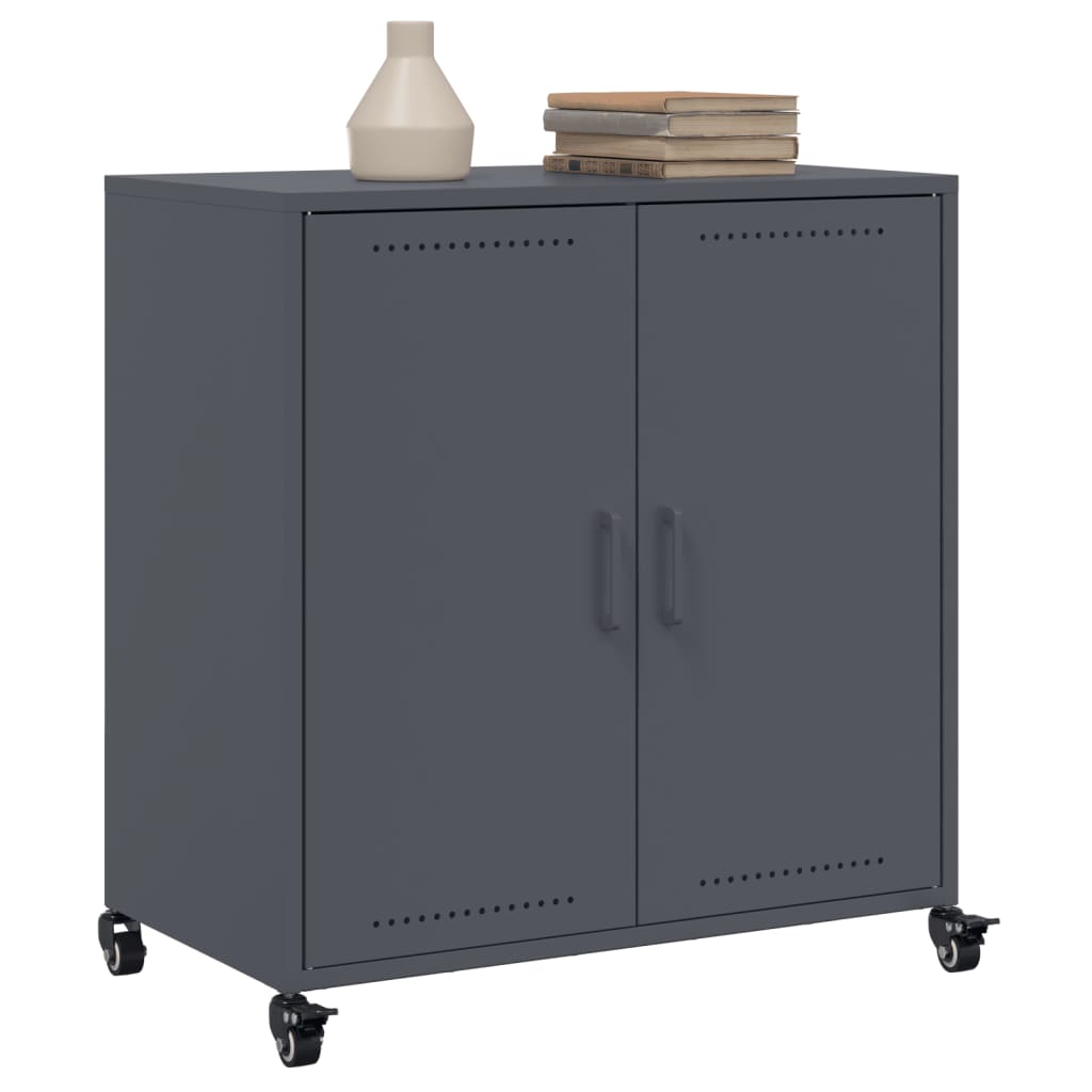 Sideboard Anthracite 68x39x72 cm Steel