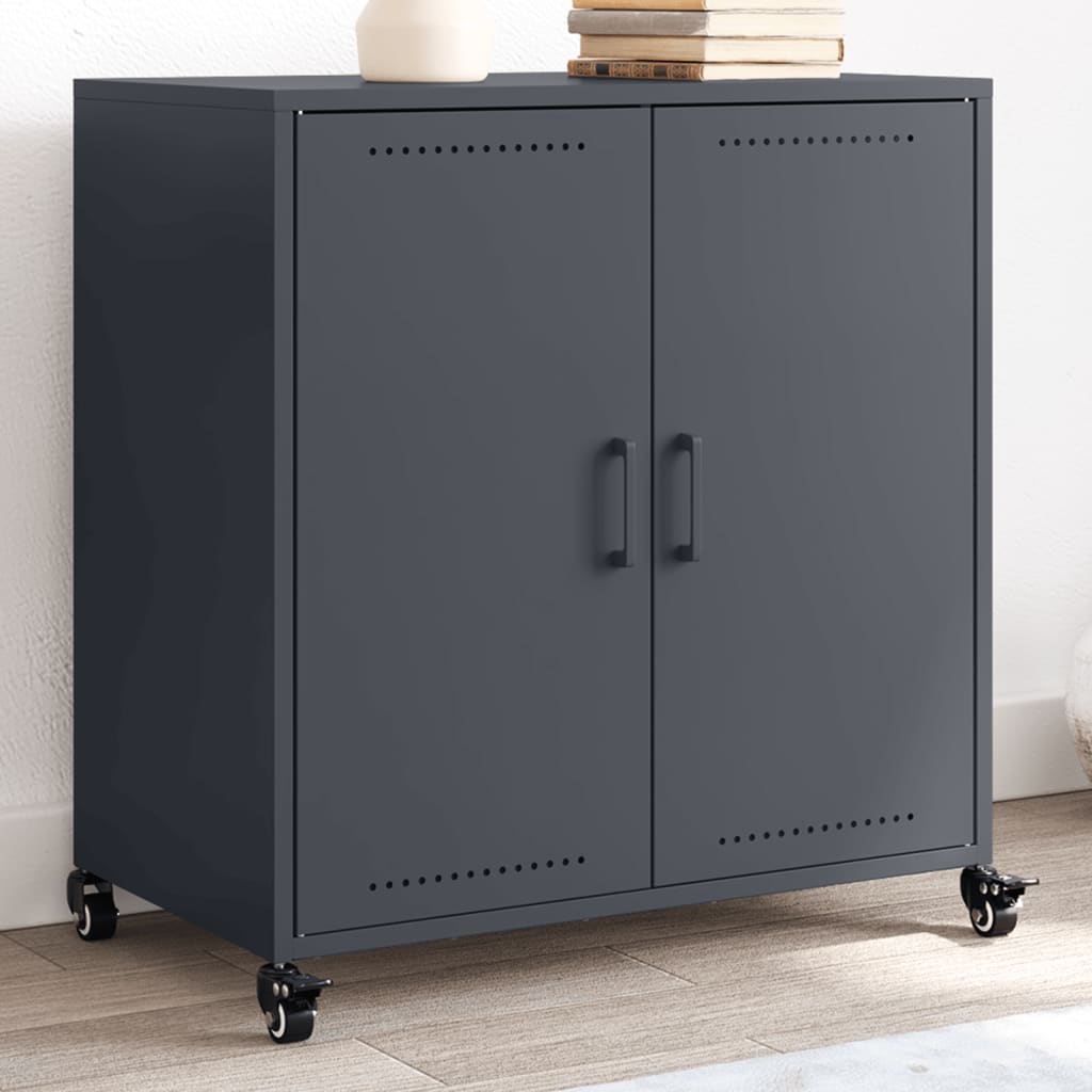 Sideboard Anthracite 68x39x72 cm Steel
