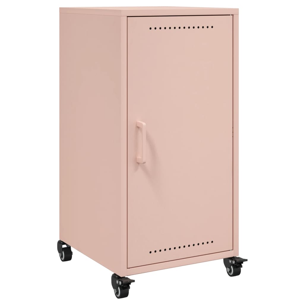 Sideboard Pink 36x39x72 cm Steel