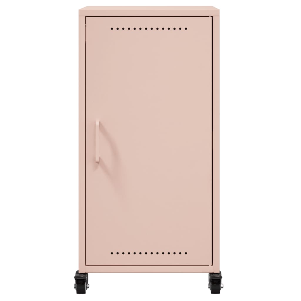 Sideboard Pink 36x39x72 cm Steel