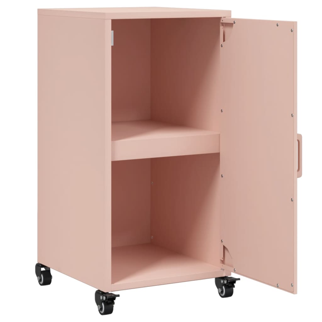 Sideboard Pink 36x39x72 cm Steel