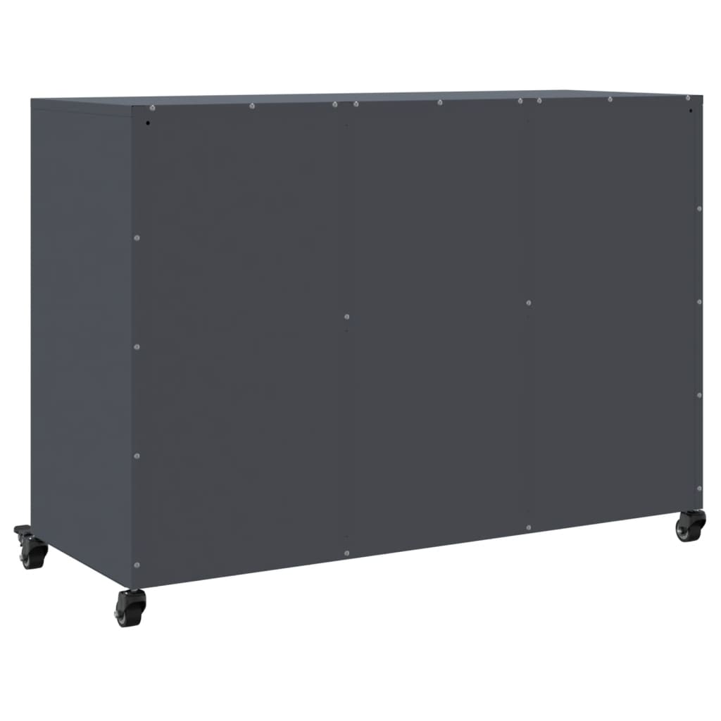 Sideboard Anthracite 100.5x39x72 cm Steel