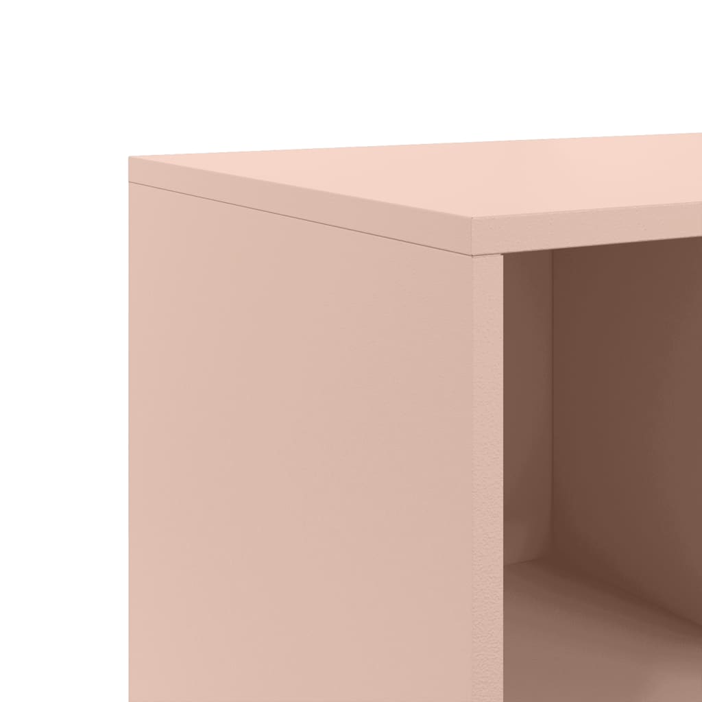 Sideboard Pink 100.5x39x72 cm Steel