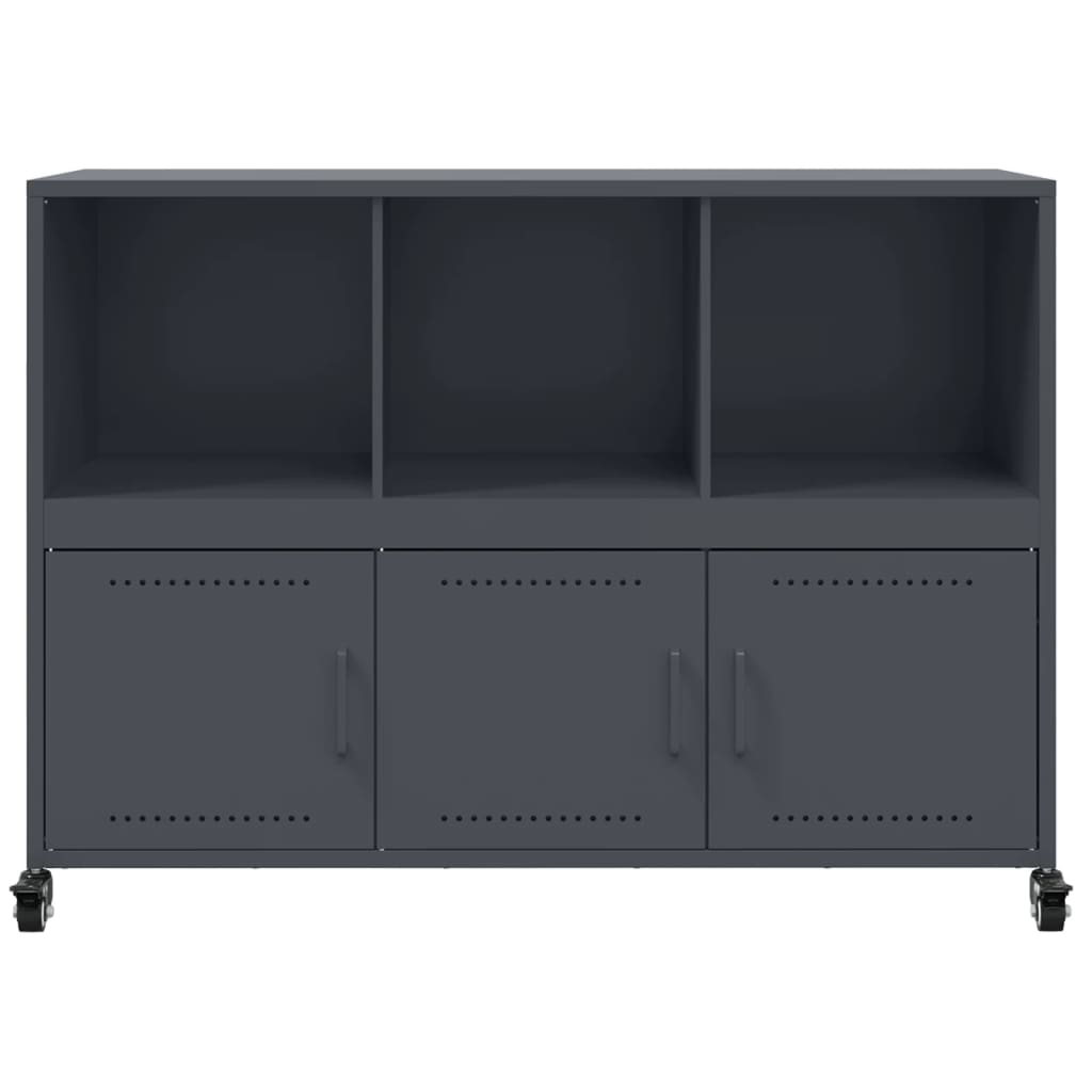Sideboard Anthracite 100.5x39x72 cm Steel