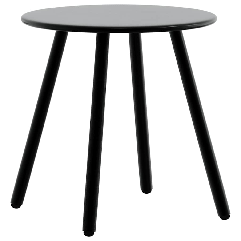 Garden Chair Set 3 pcs Black Poly Rattan