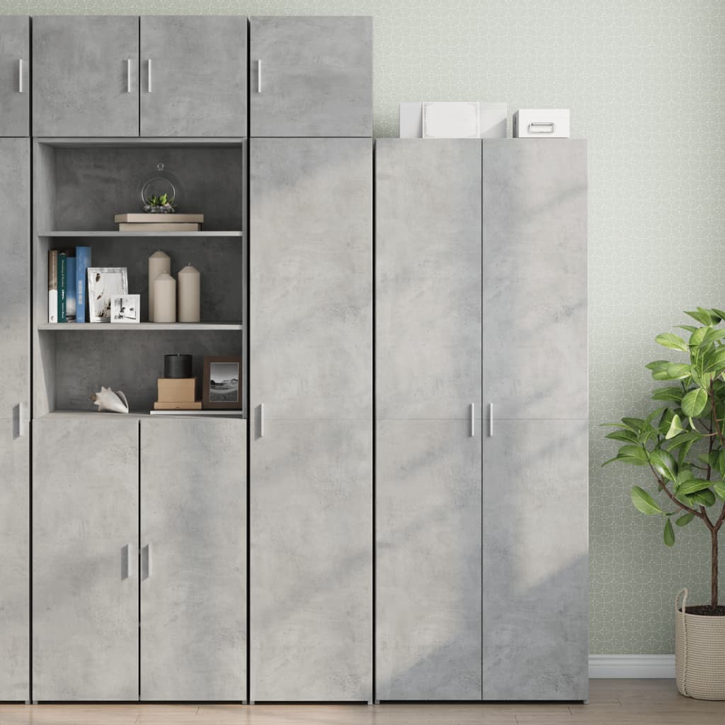 Wall Cabinet Concrete Grey 40x42.5x40 cm Engineered Wood