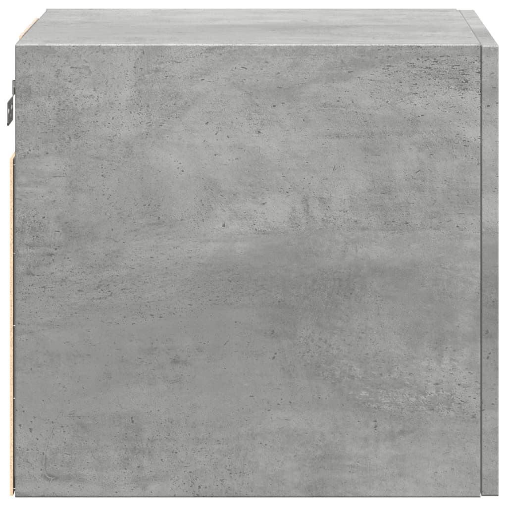 Wall Cabinet Concrete Grey 40x42.5x40 cm Engineered Wood