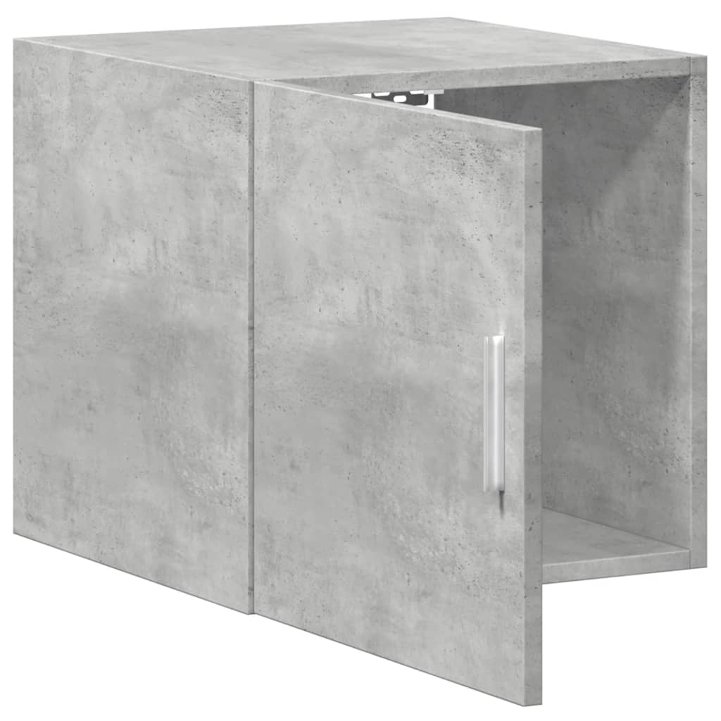 Wall Cabinet Concrete Grey 40x42.5x40 cm Engineered Wood