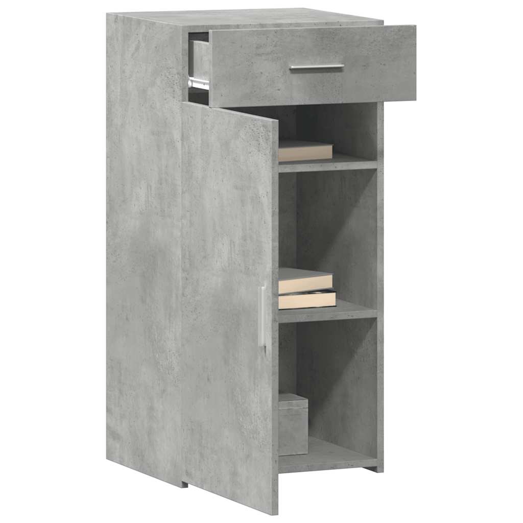 Sideboard Concrete Grey 45x42.5x93 cm Engineered Wood