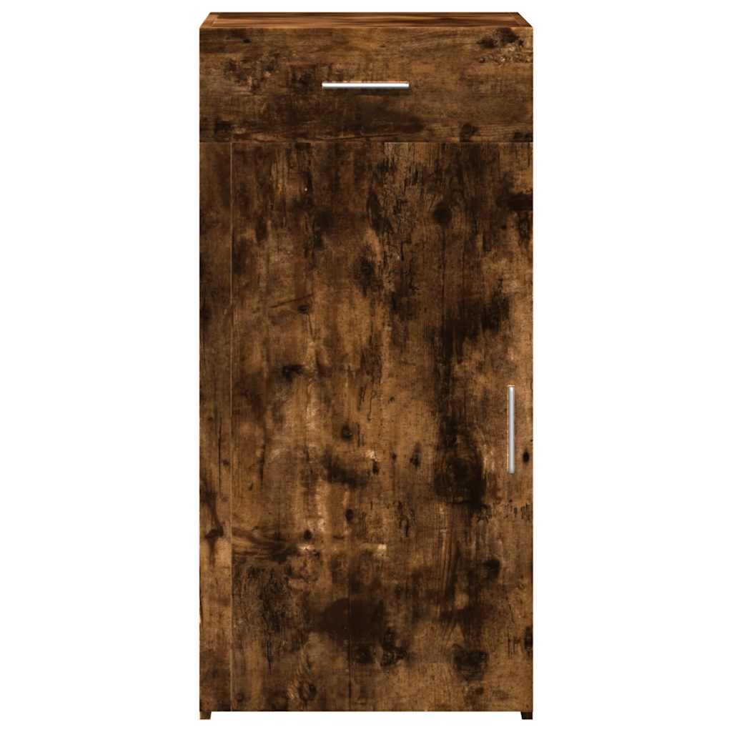 Sideboard Smoked Oak 45x42.5x93 cm Engineered Wood