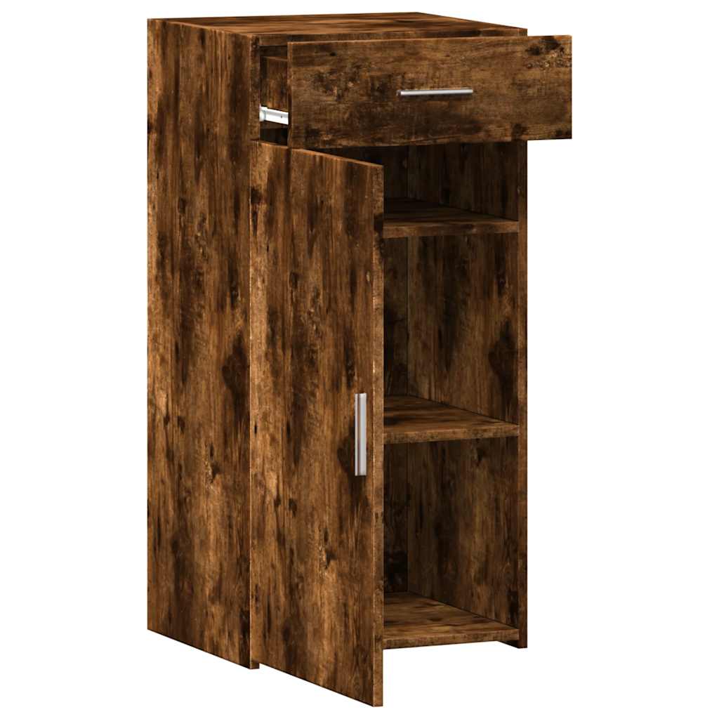 Sideboard Smoked Oak 45x42.5x93 cm Engineered Wood
