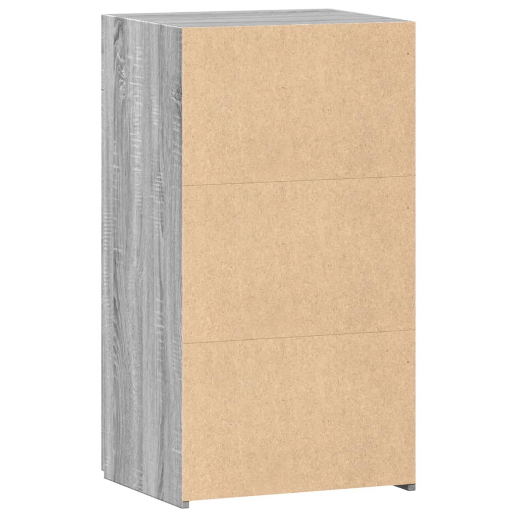 Sideboard Grey Sonoma 50x42.5x93 cm Engineered Wood