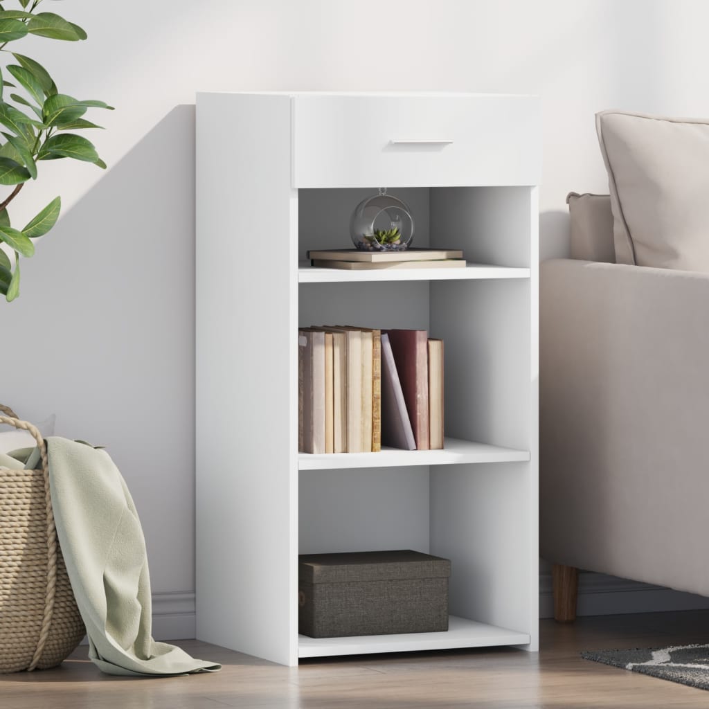 Sideboard White 45x42.5x93 cm Engineered Wood
