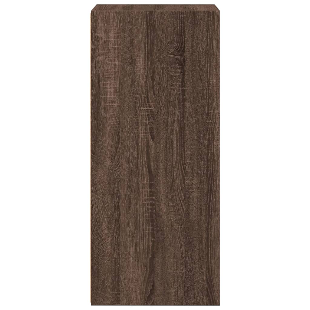 Sideboard Brown Oak 40x41x93 cm Engineered Wood