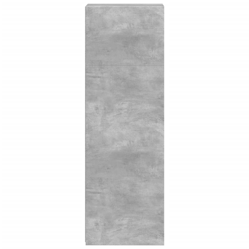 Highboard Concrete Grey 30x41x124 cm Engineered Wood