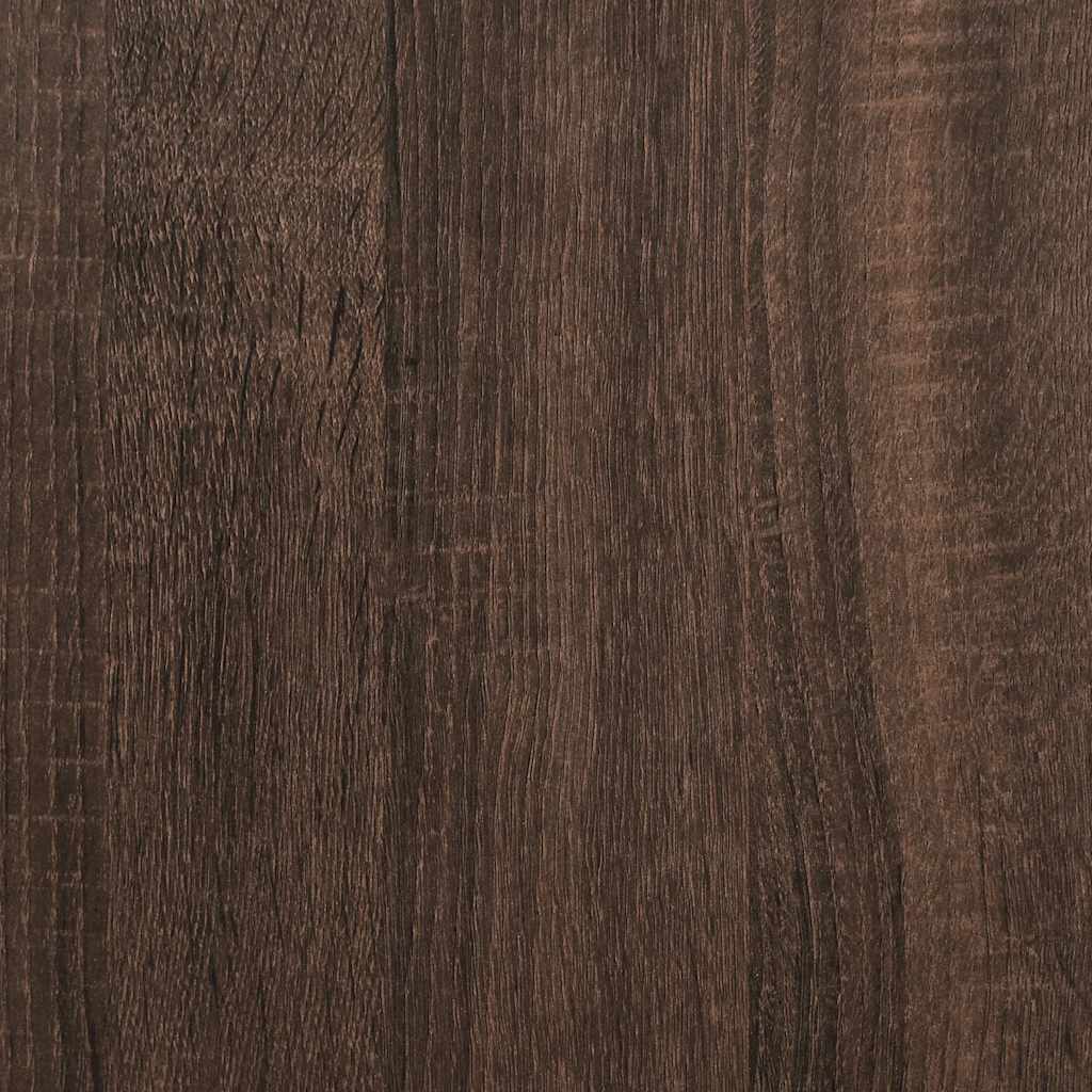 Highboard Brown Oak 40x41x124 cm Engineered Wood