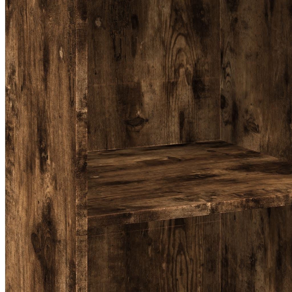 Highboard Smoked Oak 45x41x124 cm Engineered Wood