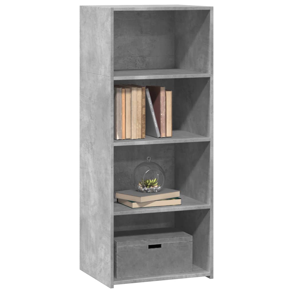 Highboard Concrete Grey 50x41x124 cm Engineered Wood