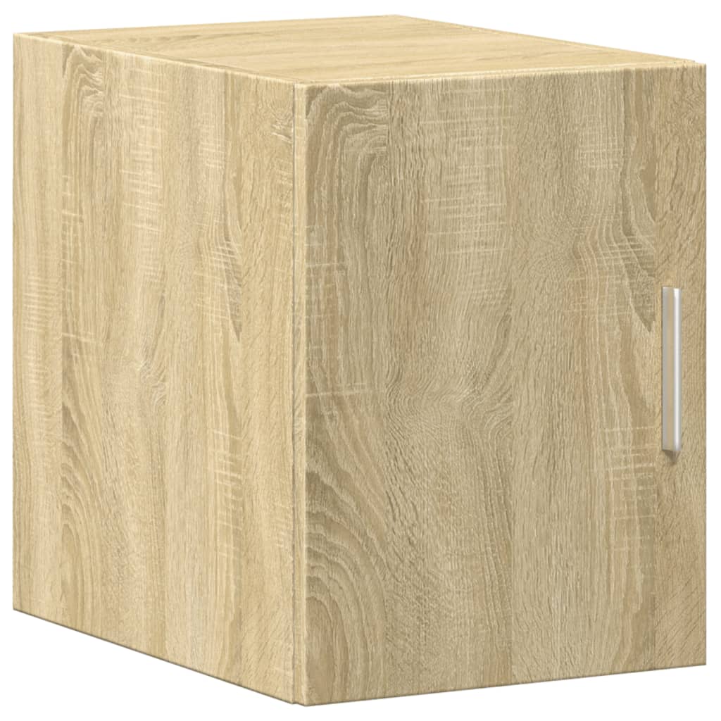 Slim Storage Cabinet Sonoma Oak 30x42.5x225 cm Engineered Wood