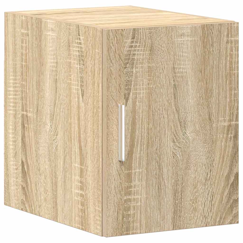 Slim Storage Cabinet Sonoma Oak 30x42.5x225 cm Engineered Wood
