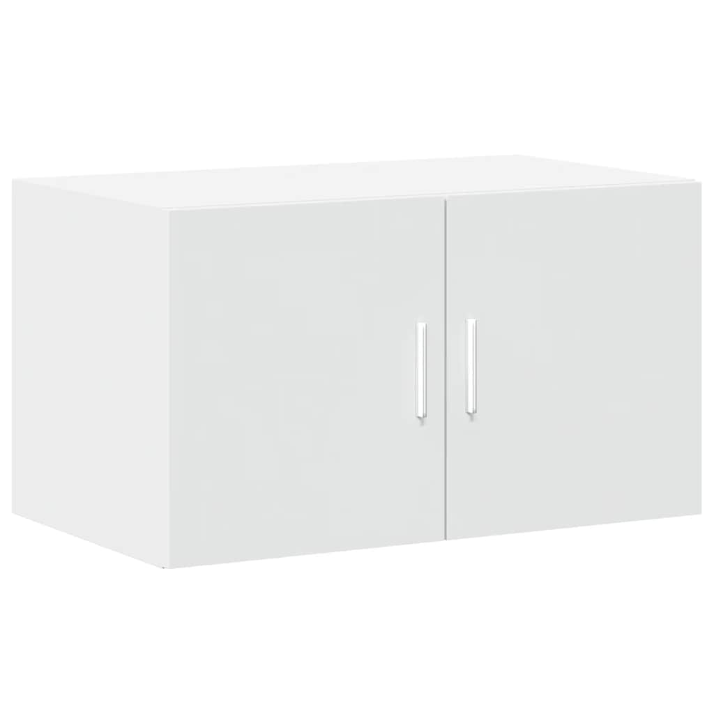 Storage Cabinet White 70x42.5x225 cm Engineered Wood
