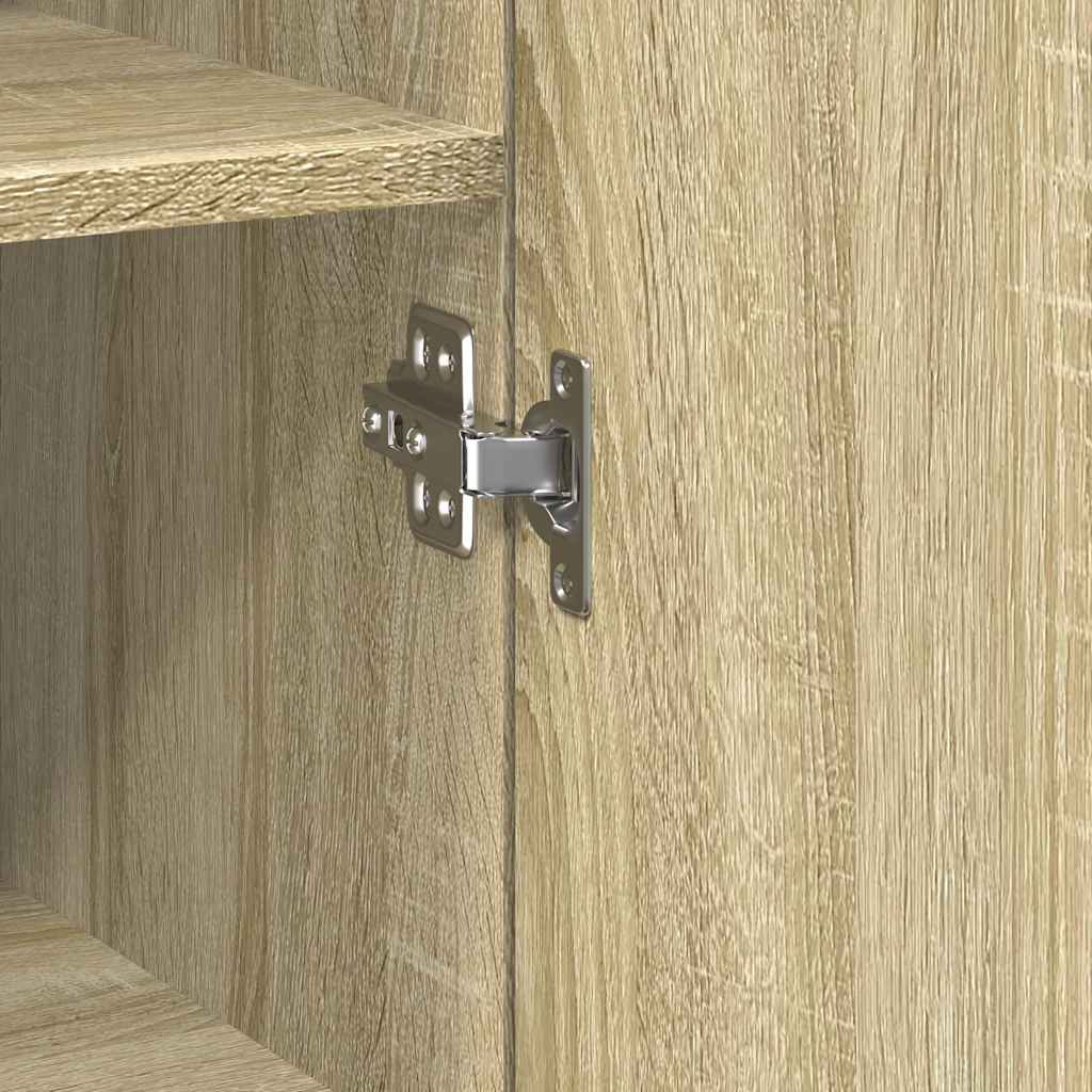Highboard Sonoma Oak 30x42.5x185 cm Engineered Wood